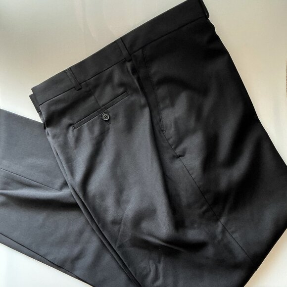 AWARENESS KENNETH COLE 100% WOOL BIG & TALL MEN'S DRESS PANTS 48 - Picture 6 of 14